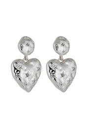 Heliophilia Silver Pendientes de Plata con Circón